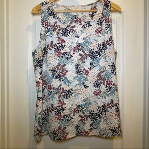 Loft outlet floral shell